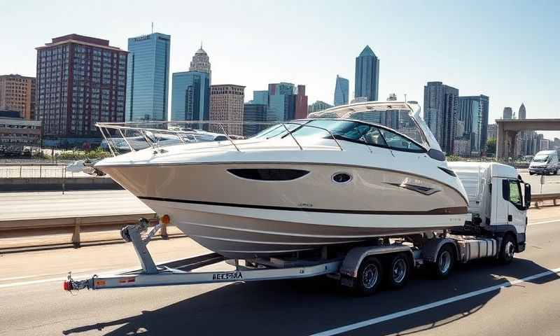 Camden, New Jersey boat transporter