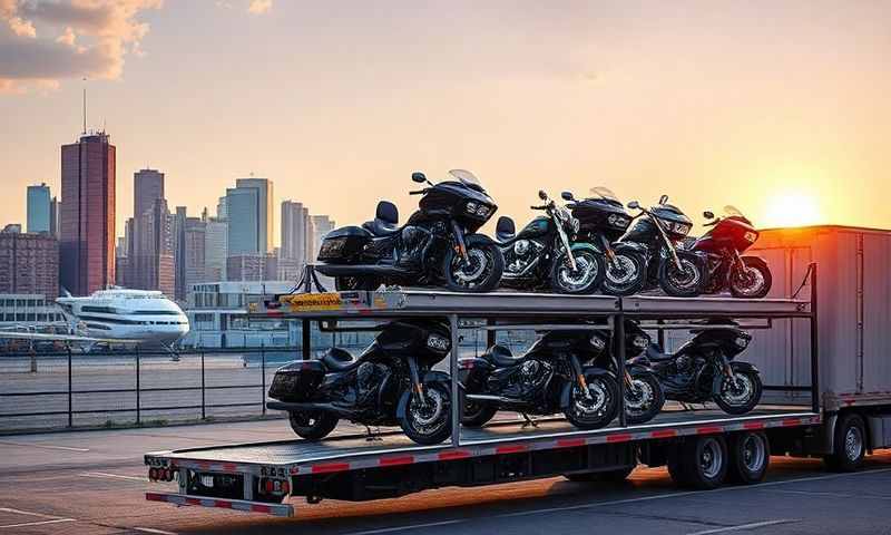 Motorcycle Shipping in Camden, New Jersey