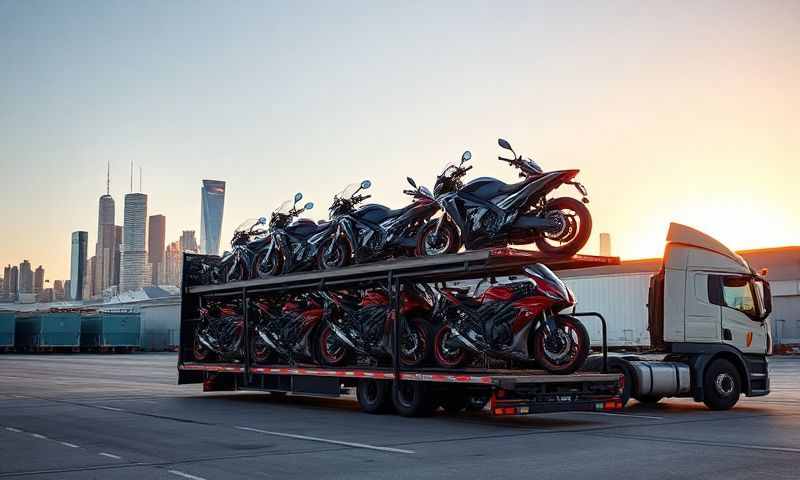 East Orange, New Jersey motorcycle shipping transporter