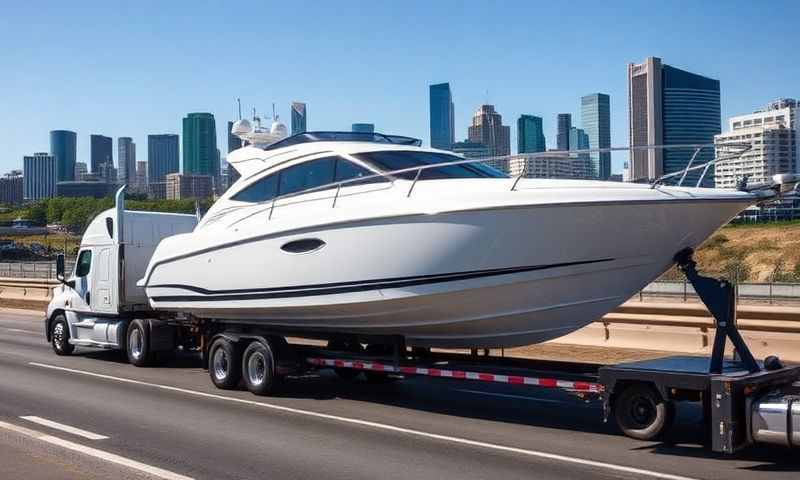 Elizabeth, New Jersey boat transporter