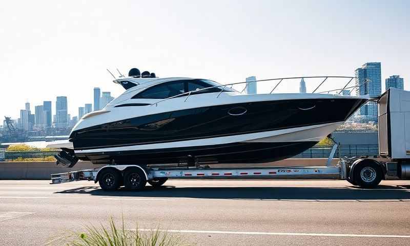 Fort Lee, New Jersey boat transporter