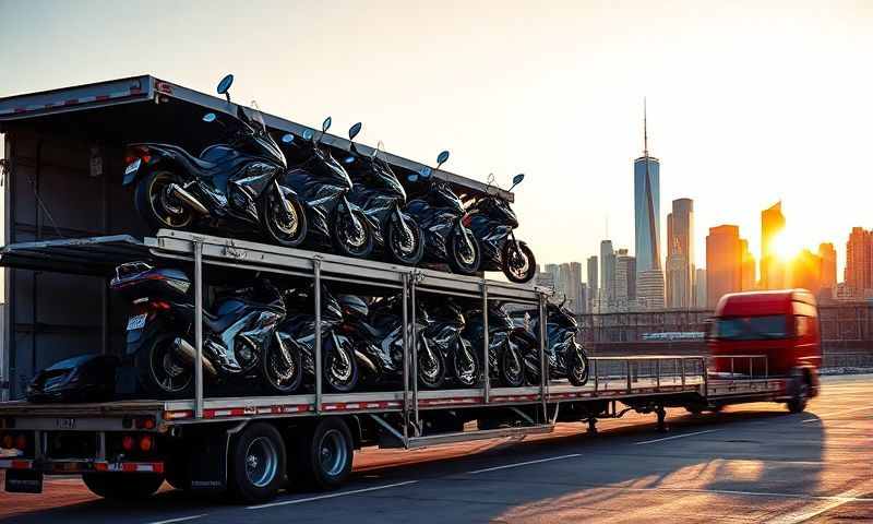 Fort Lee, New Jersey motorcycle shipping transporter