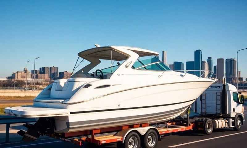 Garfield, New Jersey boat transporter