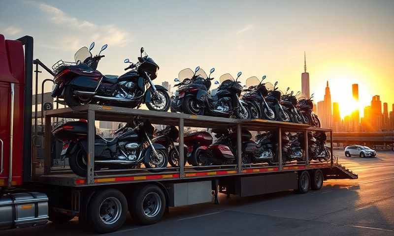 Hackensack, New Jersey motorcycle shipping transporter