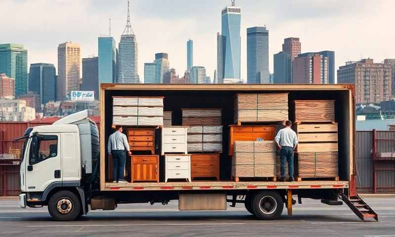 Hoboken, New Jersey furniture shipping transporter