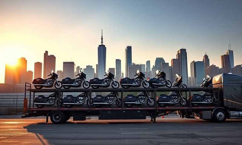 Hoboken, New Jersey motorcycle shipping transporter