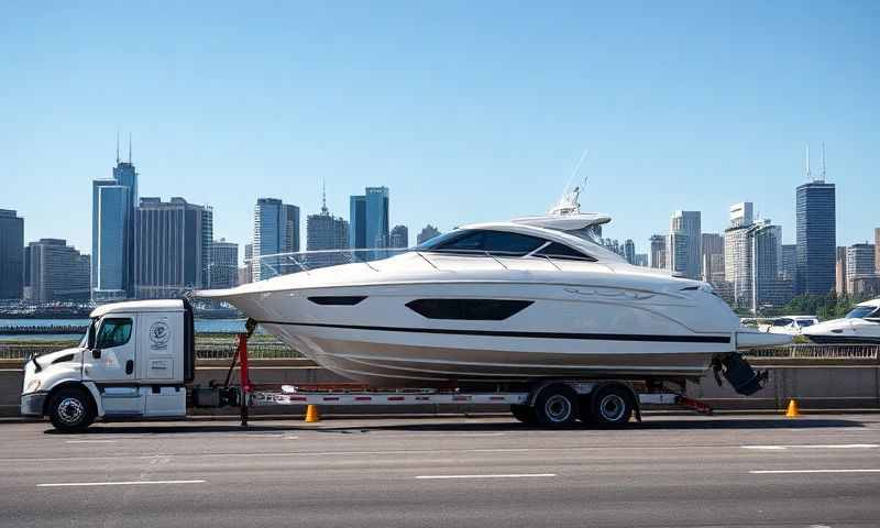 Jersey City, New Jersey boat transporter