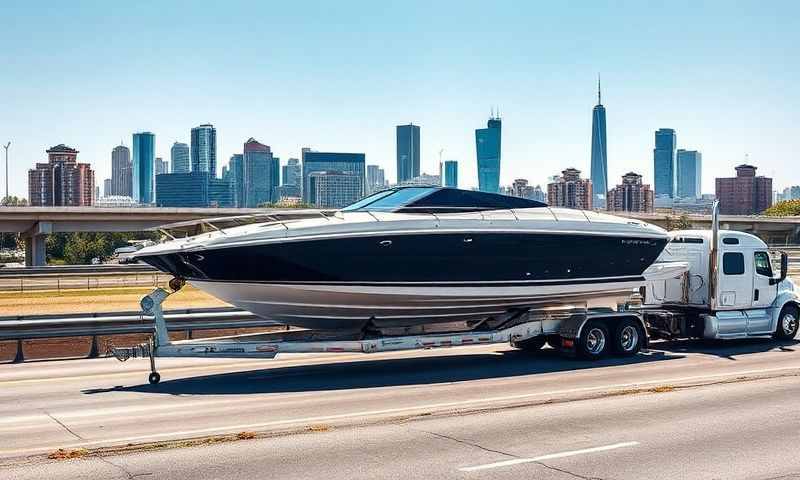 Long Branch, New Jersey boat transporter