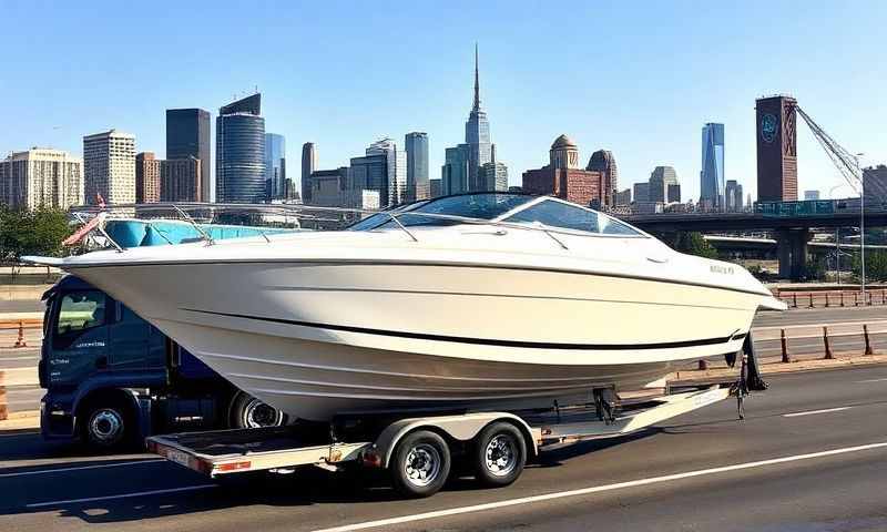 Newark, New Jersey boat transporter