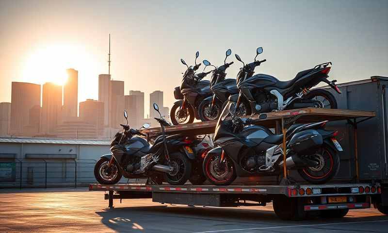 Newark, New Jersey motorcycle shipping transporter