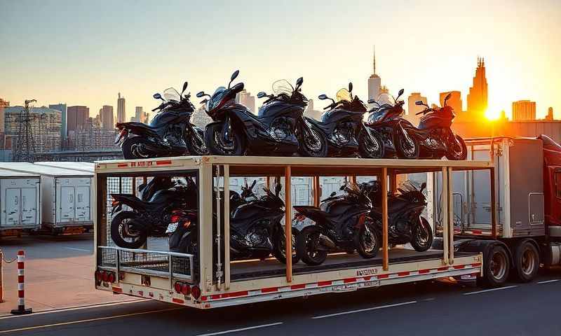 Passaic, New Jersey motorcycle shipping transporter