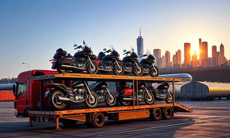 Perth Amboy, New Jersey motorcycle shipping transporter