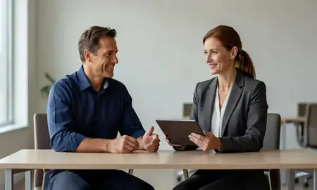 Customer discussing car shipping options in Sayreville, New Jersey, United States