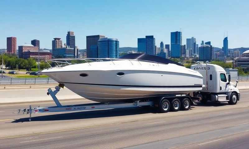 Trenton, New Jersey boat transporter