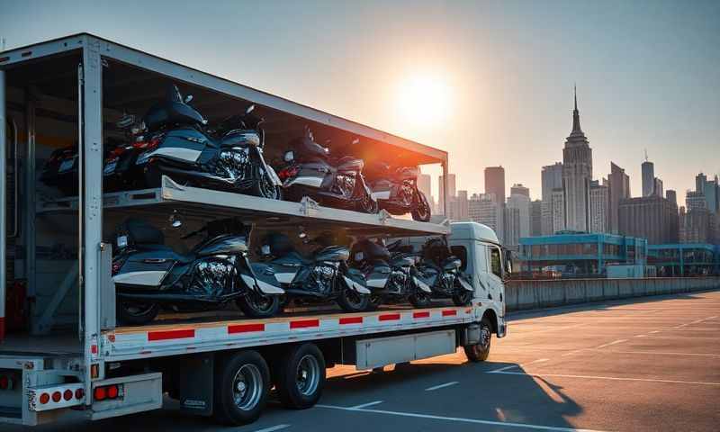 Union City, New Jersey motorcycle shipping transporter