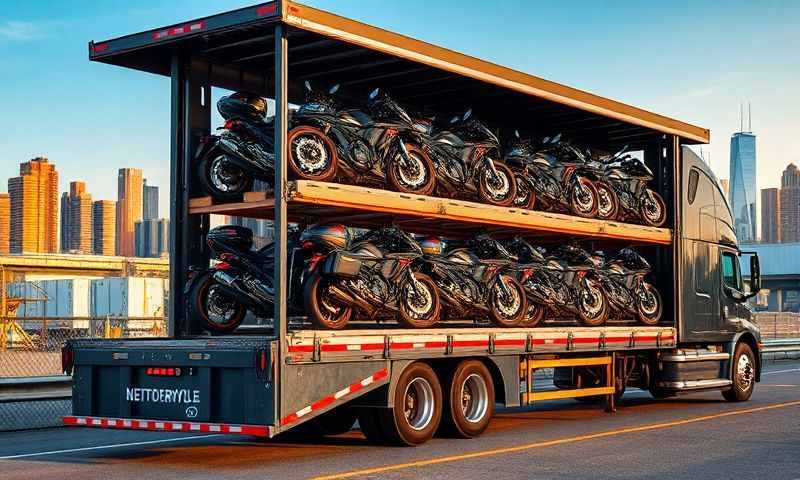 West New York, New Jersey motorcycle shipping transporter