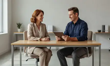 Customer discussing car shipping options in Anthony, New Mexico, United States