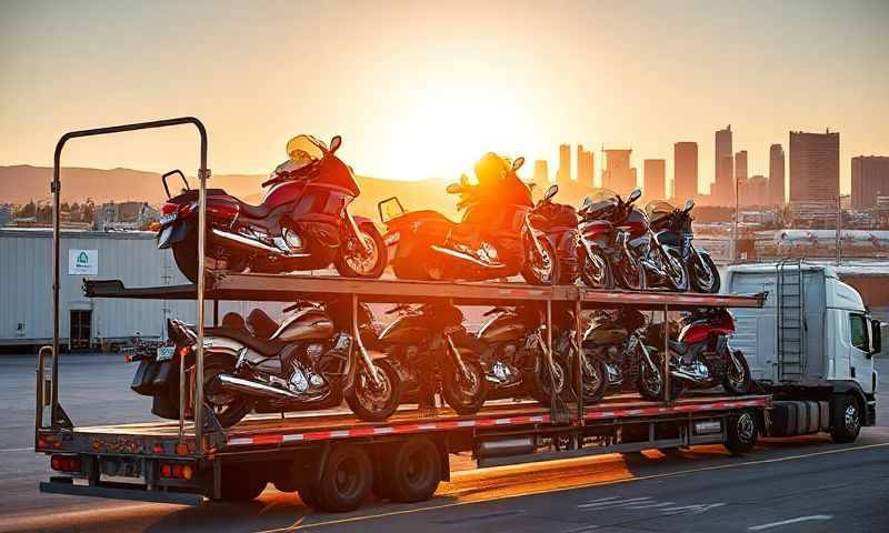 Corrales, New Mexico motorcycle shipping transporter