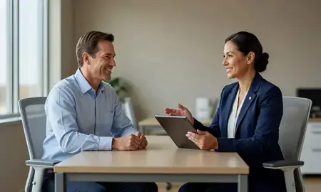 Customer discussing car shipping options in Hobbs, New Mexico, United States