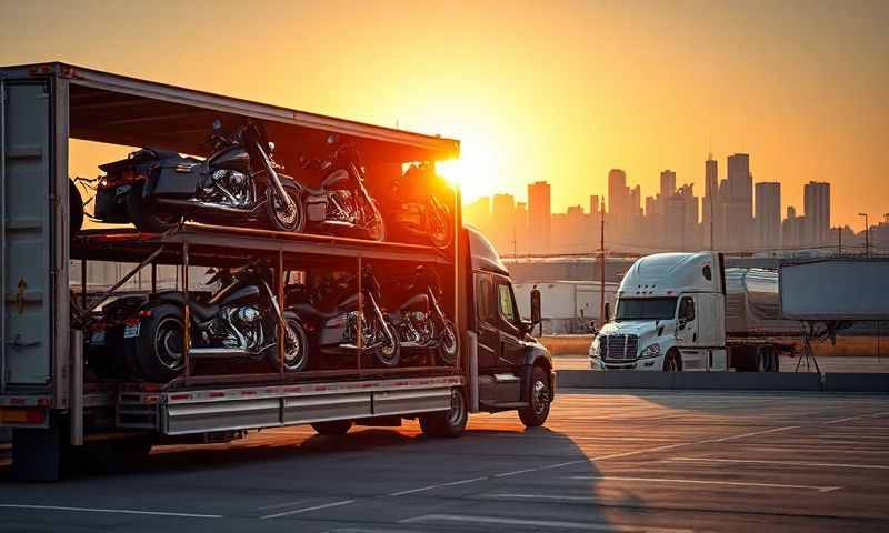 Los Alamos, New Mexico motorcycle shipping transporter