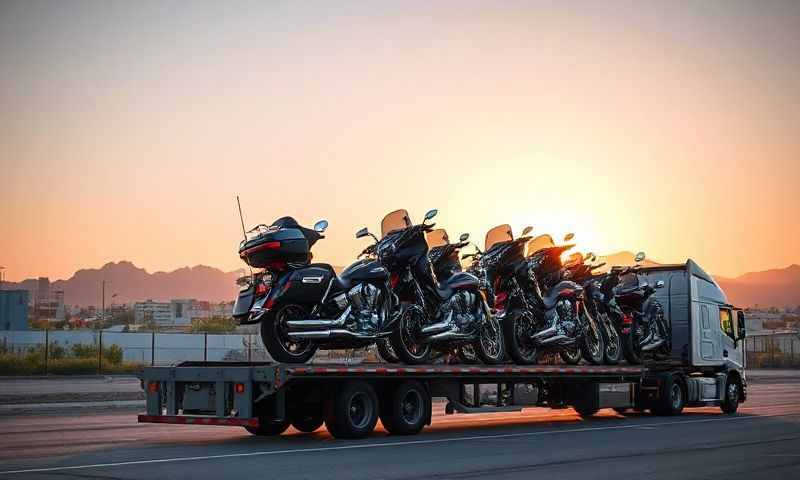 North Valley, New Mexico motorcycle shipping transporter