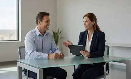 Customer discussing car shipping options in Portales, New Mexico, United States