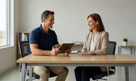 Customer discussing car shipping options in Rio Rancho, New Mexico, United States
