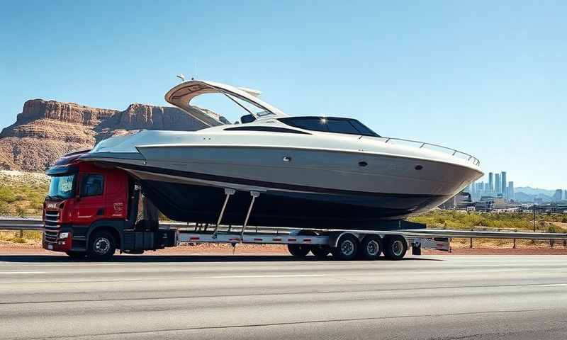 Shiprock, New Mexico boat transporter