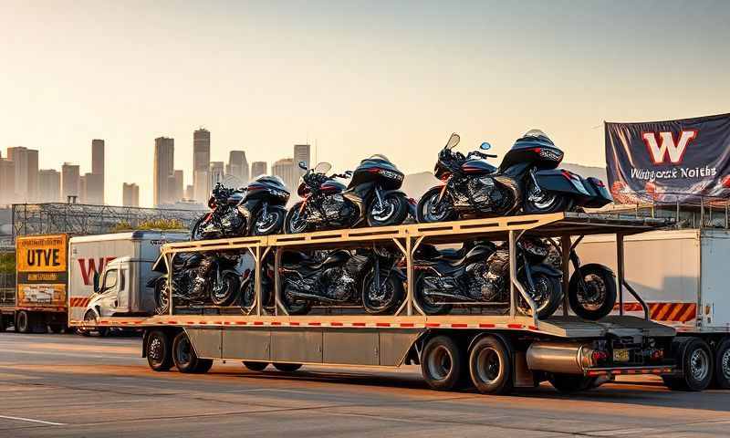 Shiprock, New Mexico motorcycle shipping transporter