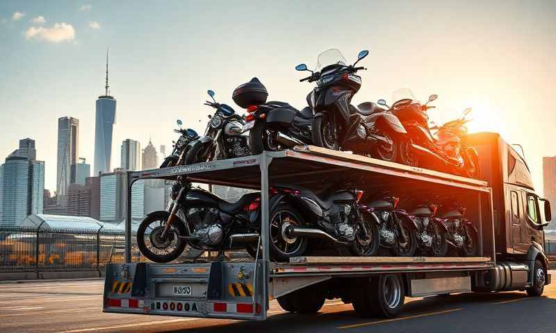 New York motorcycle shipping transporter