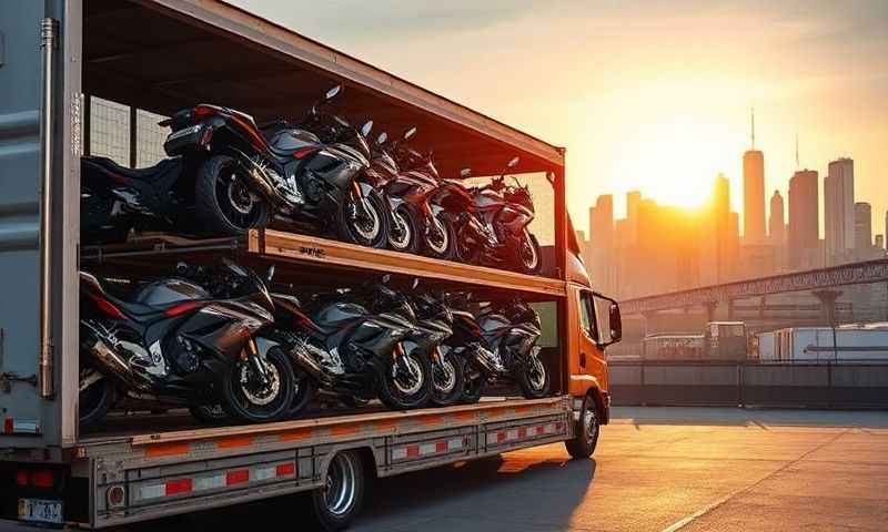 Bronx, New York motorcycle shipping transporter