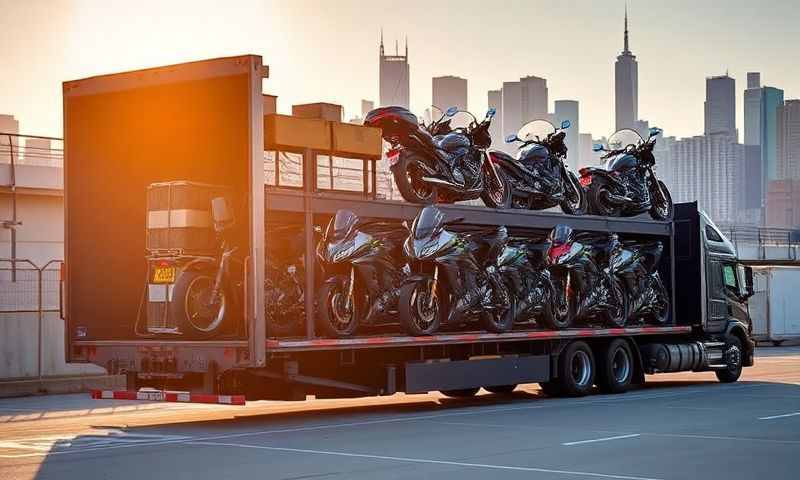 Brooklyn, New York motorcycle shipping transporter