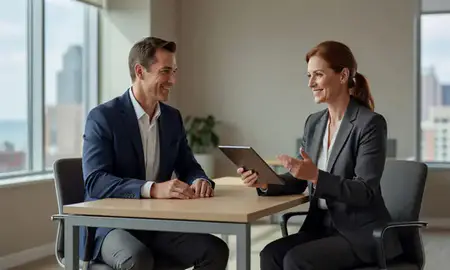 Customer discussing car shipping options in Buffalo, New York, United States