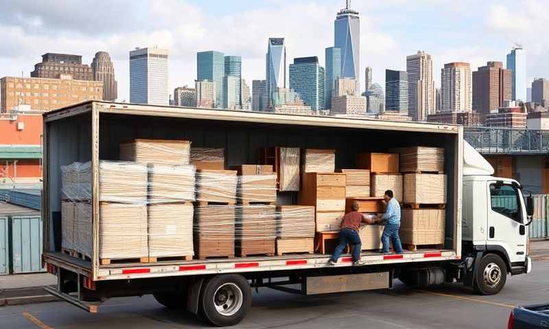 Coram, New York furniture shipping transporter