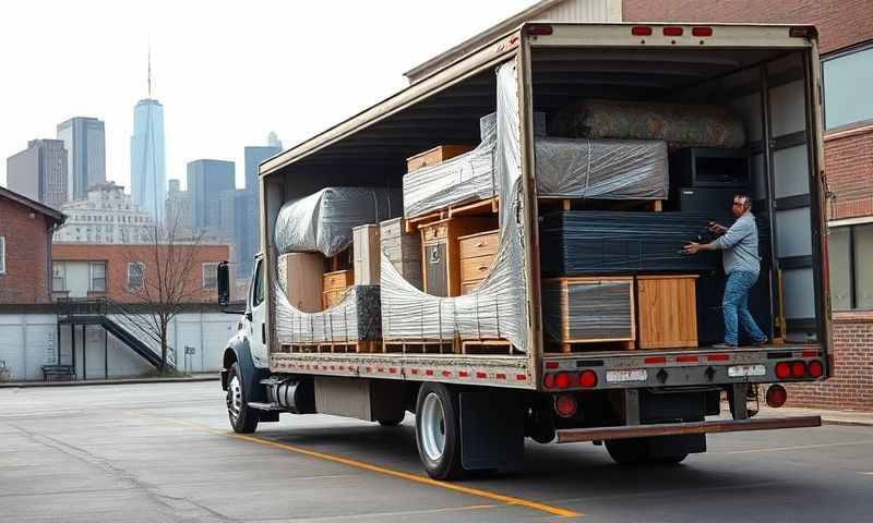 Elmont, New York furniture shipping transporter