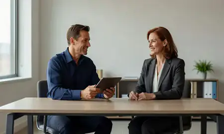 Customer discussing car shipping options in Elmont, New York, United States
