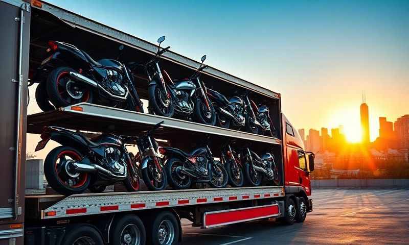 Motorcycle Shipping in Elmont, New York