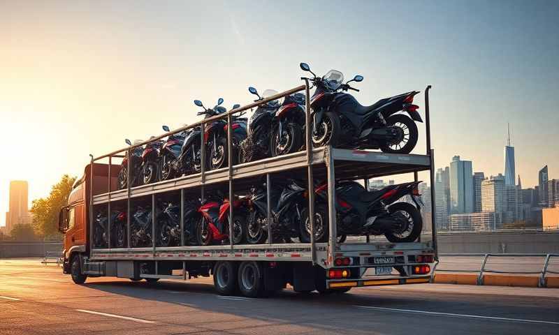 Hicksville, New York motorcycle shipping transporter