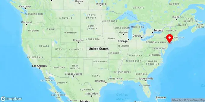 Map of Hicksville, New York, United States