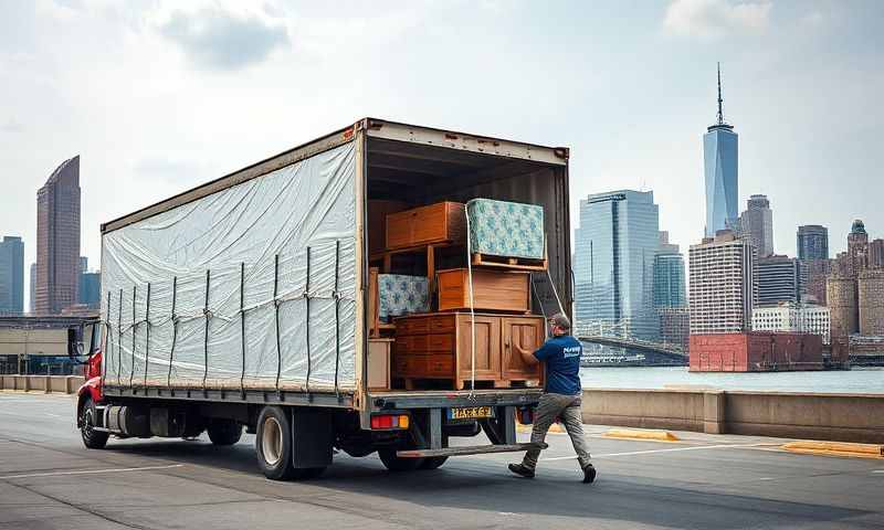 Manhattan, New York furniture shipping transporter