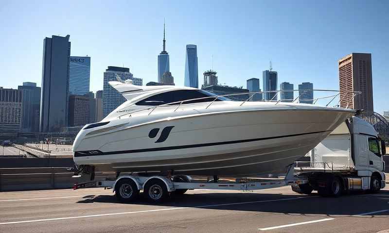 Manhattan, New York boat transporter