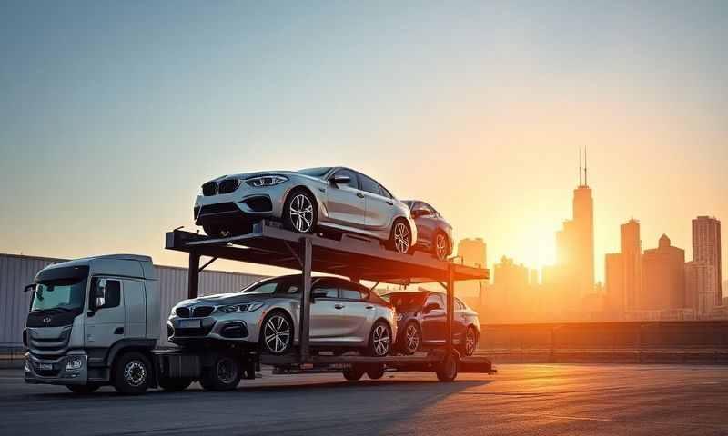 Niagara Falls, New York car shipping transporter