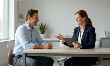 Customer discussing car shipping options in Poughkeepsie, New York, United States
