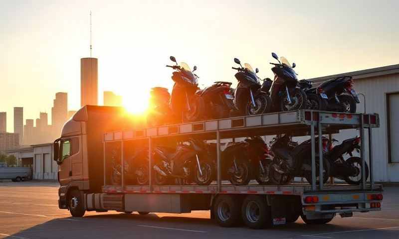 Poughkeepsie, New York motorcycle shipping transporter