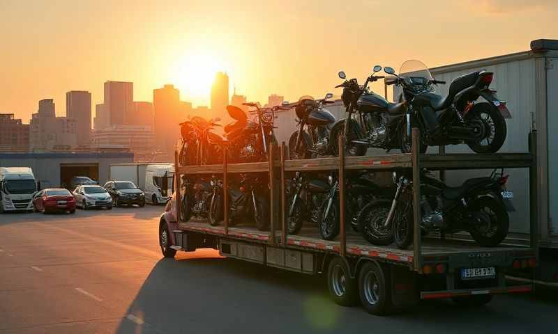 Rochester, New York motorcycle shipping transporter