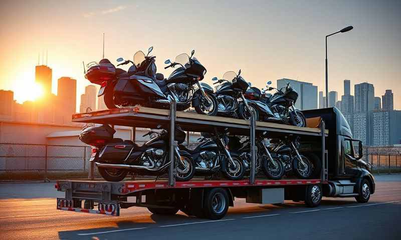 Schenectady, New York motorcycle shipping transporter