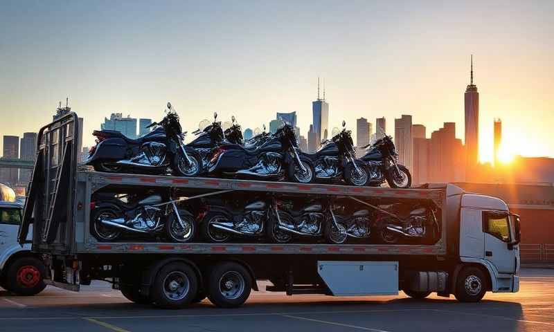 Motorcycle Shipping in Schenectady, New York