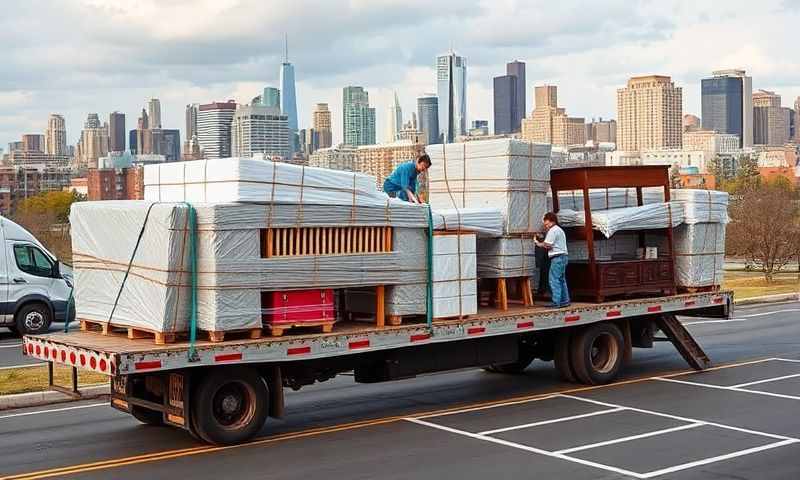 Syracuse, New York furniture shipping transporter