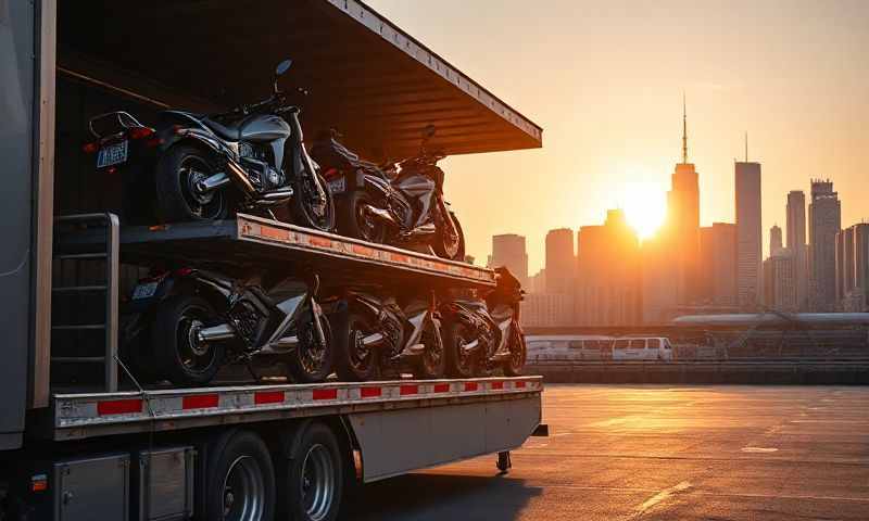 Utica, New York motorcycle shipping transporter