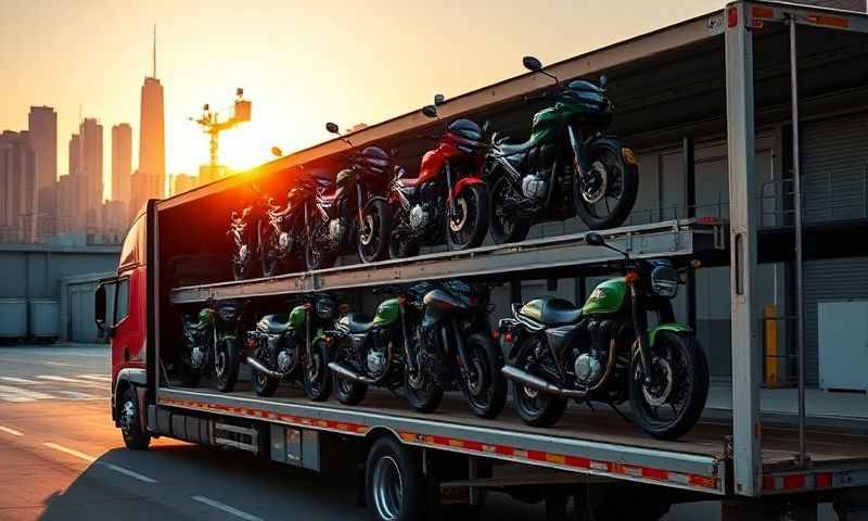 West Babylon, New York motorcycle shipping transporter